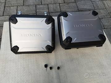 Bauletti laterali originali Africa Twin 1000