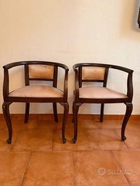 Poltroncine a pozzetto imbottite