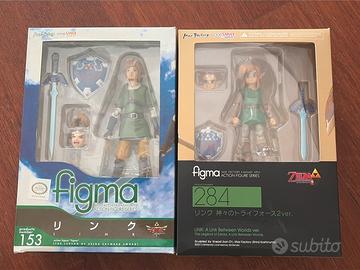 Coppia action figure Zelda MIB Figma Nintendo