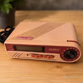 Radiosveglia Vintage GBC Rosa Anni 80 '90 