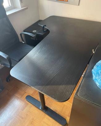 IKEA BEKANT Scrivania Angolare Sinistra, 160x110 c
