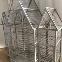 Gabbia nuova in ferro fatta a mano