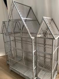 Gabbia nuova in ferro fatta a mano