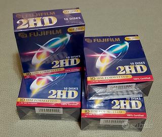 30 DISKS FUJIFILM MF 2HD FORMATTED