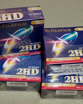 30 DISKS FUJIFILM MF 2HD FORMATTED