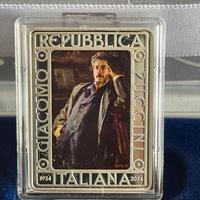 Moneta  Anniversario della morte Giacomo Puccini