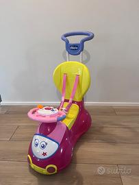 Macchinina Cavalcabile Chicco 4 in 1 – Rosa/Gialla