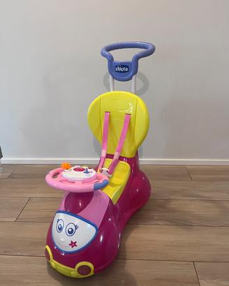 Macchinina Cavalcabile Chicco 4 in 1 – Rosa/Gialla