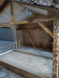 Grande capanna per presepe