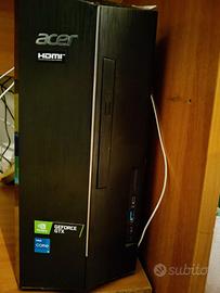 Computer da gaming Acer aspire