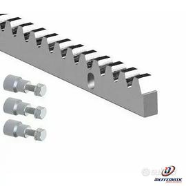 Cremagliera In Acciaio Ferro Metallo con nottolini