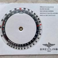 Breitling Navitimer Slide Rules model card