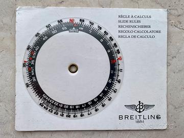 Breitling Navitimer Slide Rules model card