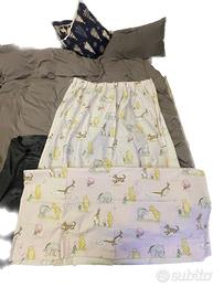 Tende per cameretta bambino – set completo 4 pezzi