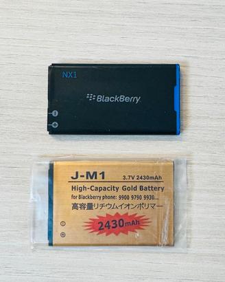 Batterie smartphone Blackberry: NX1 e JM-1