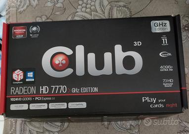 Scheda Video Club 3D Radeon HD 7770 GHz