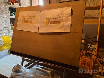 Tecnigrafo completo anni '50