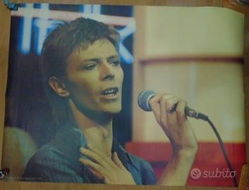 Poster vintage David Bowie, anni settanta