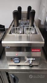 Cuoci pasta elettrico da banco 4 cestelli