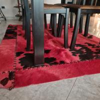 Tappeto in pelle