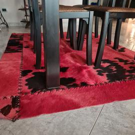 Tappeto in pelle
