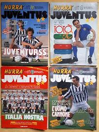 HURRA JUVENTUS n.11-12-1989+n. 1-2-1990 senza fasc