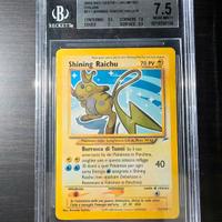 pokemon shining raichu bgs 7,5