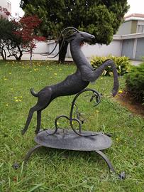 Statue da giardino in ferro battuto 