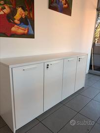 Arredamento Ufficio - Coppia di Mobili Bassi a 4 A