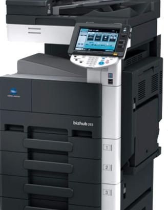 Minolta c283 multifunzione laser