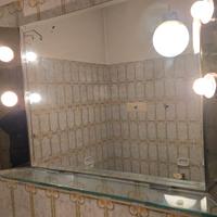 specchio bagno vetro cristallo 