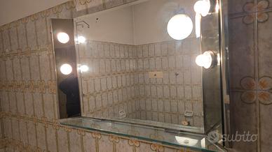 specchio bagno vetro cristallo 
