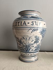 Grande vaso ceramica da farmacia