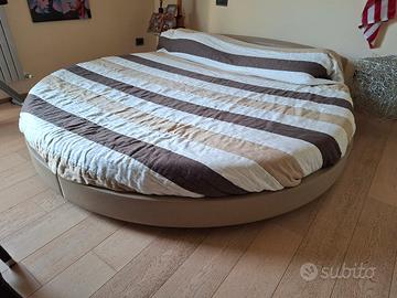  letto matrimoniale rotondo diametro 222 cm 