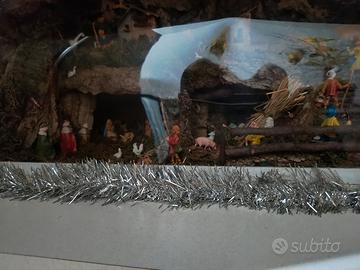 presepe fai da te completo con luci