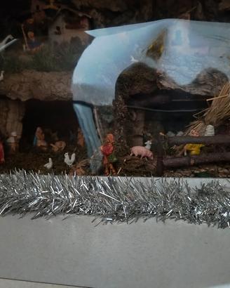 presepe fai da te completo con luci