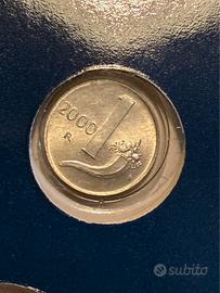 Italia 1, 2, 5 lire del 2000