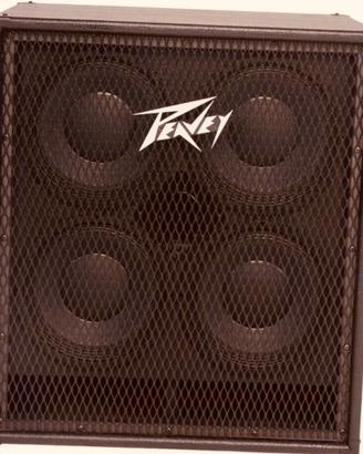 Cassa per Basso Peavey 4x10+tw Nuova Negozio