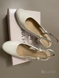 Scarpe in pelle donna nuove