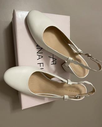 Scarpe in pelle donna nuove