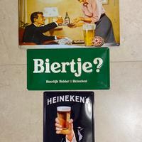Insegne pubblicitarie Heineken