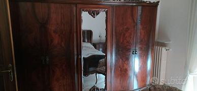 Camera da letto matrimoniale stile anni '50