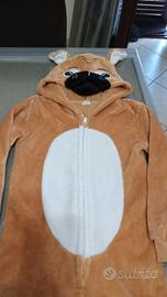 costume /pigiama cane bulldog 