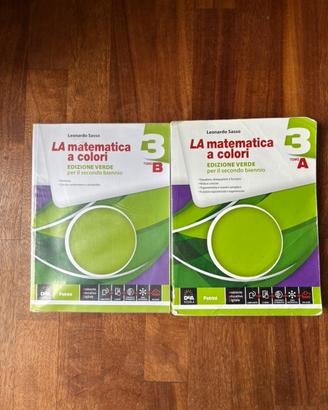 LA MATEMATICA A COLORI 3 A+B 9788849420227