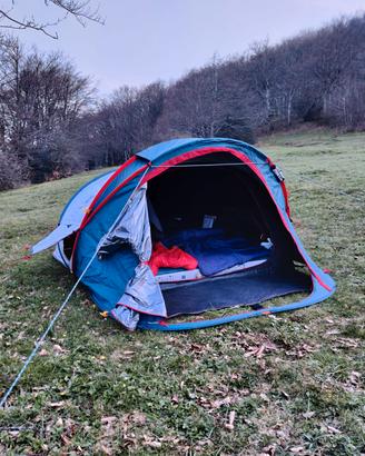 Tenda Quechua 2 seconds 2XL + materasso