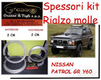 Kit spessori rialzo molle Nissan Patro GR Y60