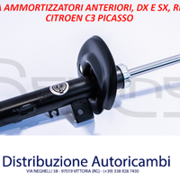 COPPIA AMMORTIZZATORI ANTERIORI REDLINE CITROEN C3