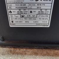 cannone aria calda a gas rem 53kw 