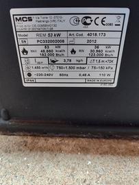 cannone aria calda a gas rem 53kw 