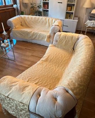 Coppia divani usati elegati Belar